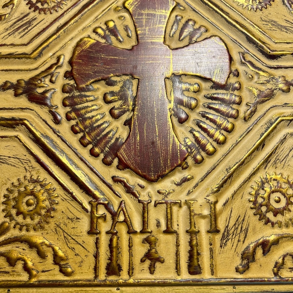 Rustic “Faith” Metal Decor - Picture 2 of 8
